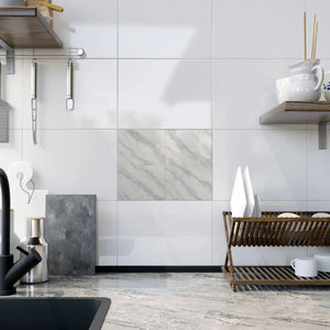 Premium Ceramic Photo Tile – Elegant Marble - Dipaliz - Wall Tiles