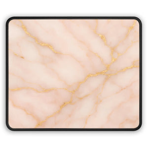 Pink Marble Gaming Mouse Pad – Premium Elegant - Dipaliz - Pads