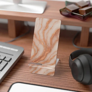Elegant Marble Smartphone Stand - Stylish Desk Organizer - Dipaliz - 2.8’’ x 5.9’’ / Glossy - Mobile Phone Stands