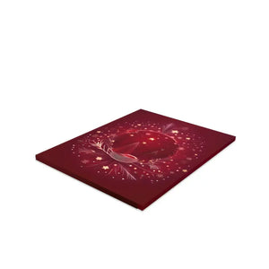 Merry Christmas Greeting Cards Red with Matching White Envelopes Dipaliz - & Note