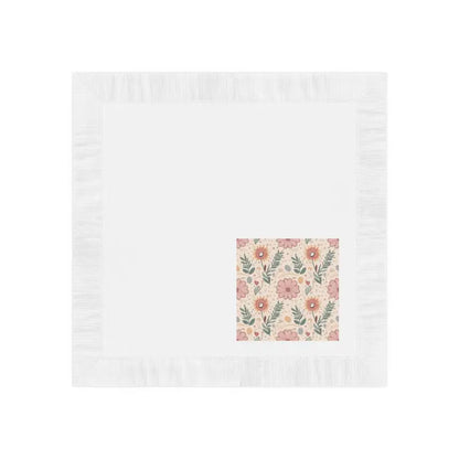 Elegant Orange Butterfly Three-ply White Paper Napkins - Home Decor