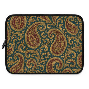 Designer Paisley Laptop Sleeve - Stylish Protection - Dipaliz - Bags