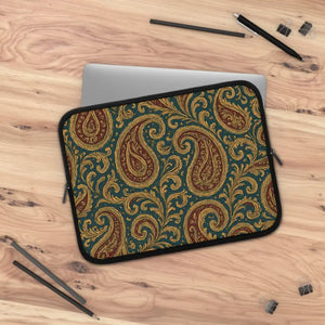 Designer Paisley Laptop Sleeve - Stylish Protection - Dipaliz - Bags
