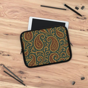 Designer Paisley Laptop Sleeve - Stylish Protection - Dipaliz - Bags
