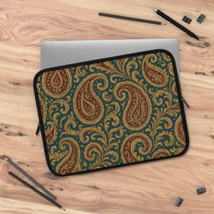 Designer Paisley Laptop Sleeve - Stylish Protection - Dipaliz - Bags