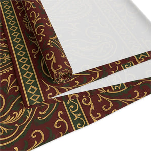 Paisley Table Runner – Festive Dining Cotton Twill - Dipaliz - Runners