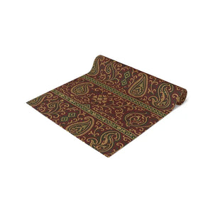 Paisley Table Runner - Festive Dining Cotton Twill Decor - Dipaliz - Runners