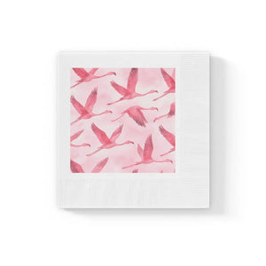 Pink Flamingo Napkins – Bridal Shower Decor - Dipaliz - Paper