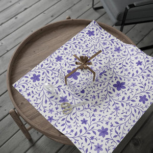 Purple Floral Wrapping Paper – Elegant Bloom - Dipaliz