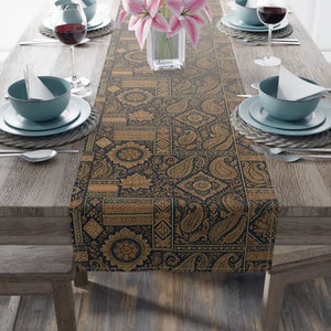 Elegant Table Runner - Farmhouse Style Decor - Dipaliz - 16’’ × 72’’ / Cotton Twill - Runners