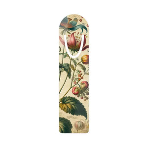 Vintage Floral Aluminum Bookmark for Book Enthusiasts - Dipaliz - one Size / White - Bookmarks