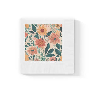 Vintage Flowers Napkins - Elegant Table Decor - Dipaliz - Paper