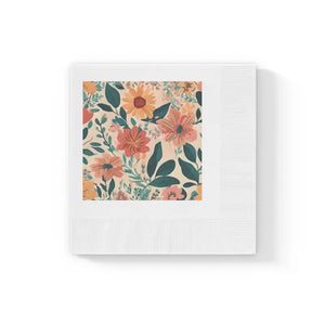 Vintage Flowers Napkins - Elegant Table Decor - Dipaliz - Paper