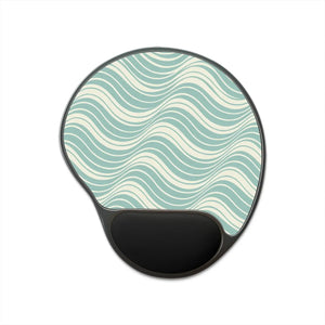 Wave Pattern Mouse Pad – Wrist Rest Neoprene - Dipaliz - Pads
