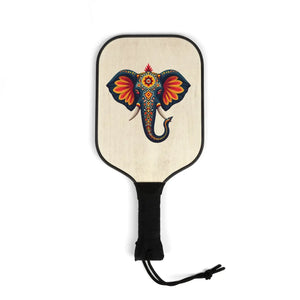 Vibrant Pickleball Paddle Set - Elephant Design - Dipaliz