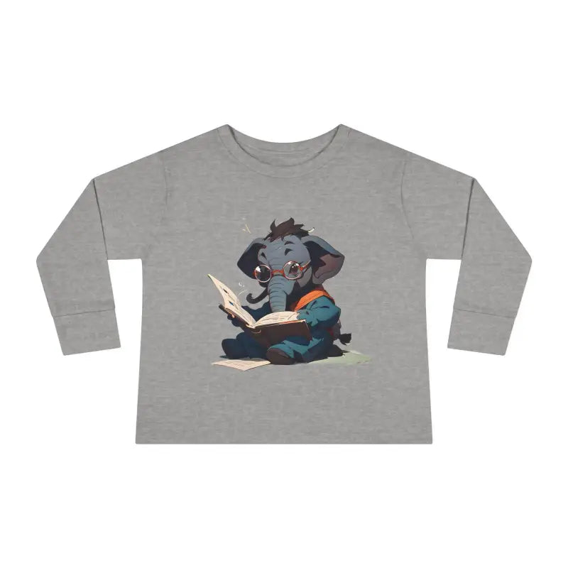 Trunk-tastic Elephant Fun Toddler Long Sleeve Tee Explodes with Joy! - Kids Clothes