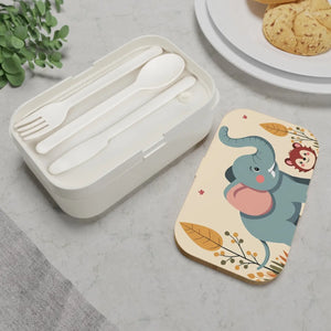 Charming Elephant Bento Lunch - Moveable Compartments - Dipaliz - Box Sets