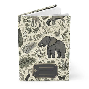 Artistic Elephant Hardcover Journal - Creative Adventures - Dipaliz - Journals
