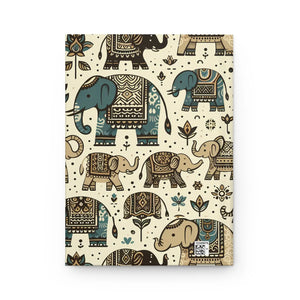 Blue Elephant Hardcover Journal - Ignite Creative Sparks - Dipaliz - Paper Products