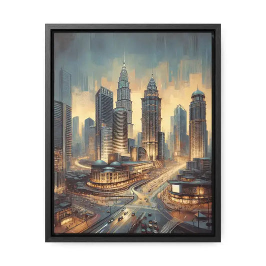 City Skylines Gallery Canvas Wraps - Elevate your Space!