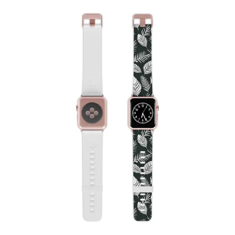 Upgrade your Apple Watch with a Stylish Thermo Elastomer Band - 7.5’’ × 0.75’’ / 42 - 44 Mm / Rose Gold Accessories