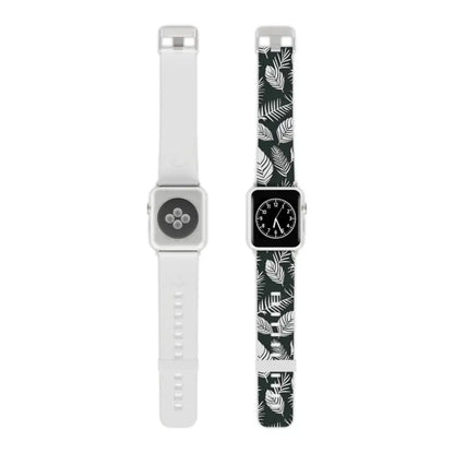 Upgrade your Apple Watch with a Stylish Thermo Elastomer Band - 7.5’’ × 0.75’’ / 38 - 40 Mm / Silver Accessories