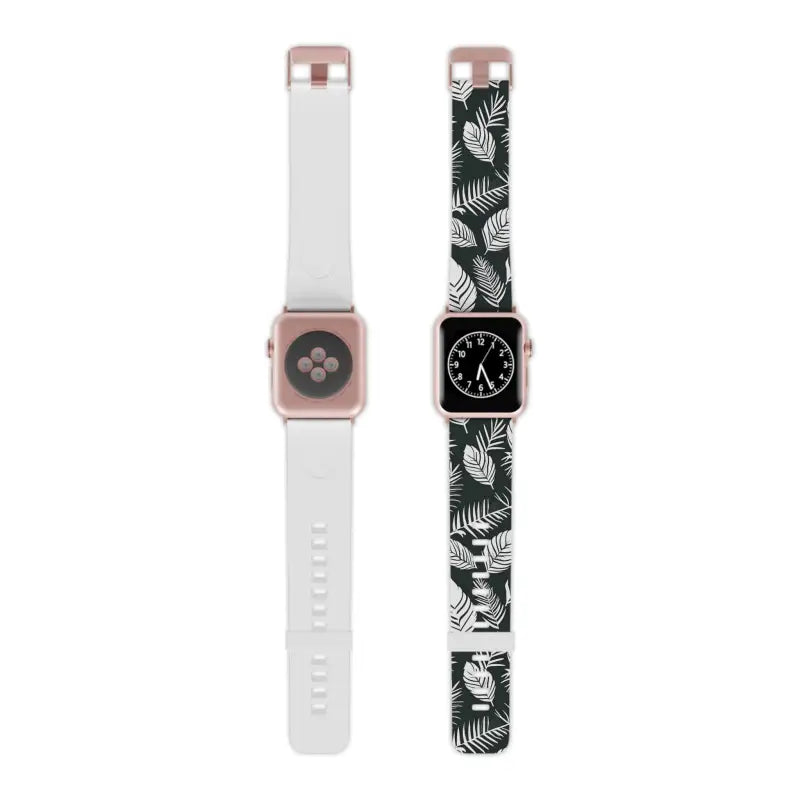 Upgrade your Apple Watch with a Stylish Thermo Elastomer Band - 8’’ × 0.75’’ / 42 - 44 Mm / Rose Gold Accessories