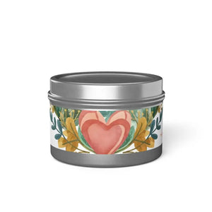Tin Candles - Fresh Coffee Mango Coconut Scented Spa Ambiance - Dipaliz