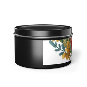 Tin Candles - Fresh Coffee Mango Coconut Scented Spa Ambiance - Dipaliz