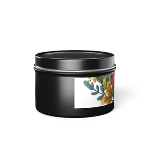 Tin Candles - Fresh Coffee Mango Coconut Scented Spa Ambiance - Dipaliz