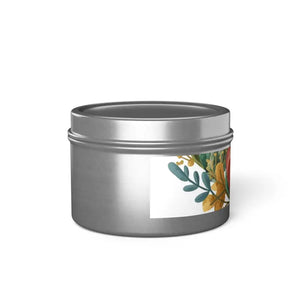 Tin Candles - Fresh Coffee Mango Coconut Scented Spa Ambiance - Dipaliz