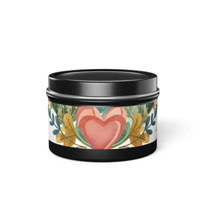 Tin Candles - Fresh Coffee Mango Coconut Scented Spa Ambiance - Dipaliz