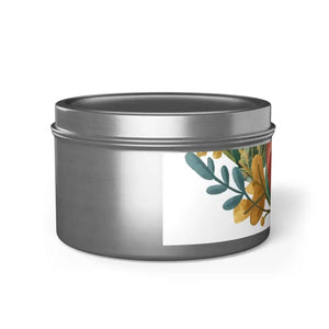 Tin Candles - Fresh Coffee Mango Coconut Scented Spa Ambiance - Dipaliz