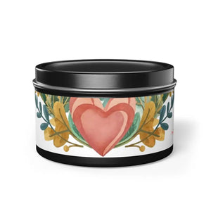 Tin Candles - Fresh Coffee Mango Coconut Scented Spa Ambiance - Dipaliz