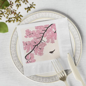 White Coined Napkins - Elegant Party Table Decor - Dipaliz - Paper