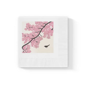 White Coined Napkins - Elegant Party Table Decor - Dipaliz - 4.8’’ x / 100 Pcs - Paper