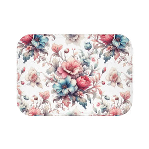 Floral Bath Mat - Microfiber Absorbent Luxury - Dipaliz - Mats & Rugs