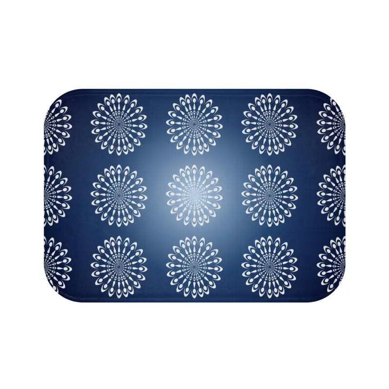 Elevate your Bathroom with a Chic Geometric Bath Mat - 24’’ × 17’’ Home Decor