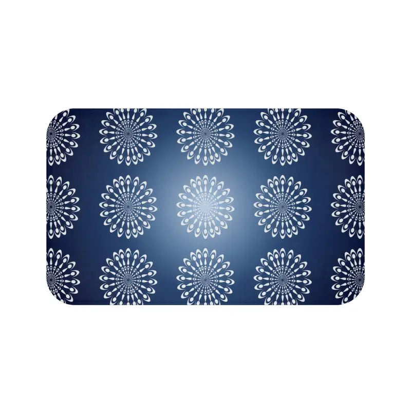 Elevate your Bathroom with a Chic Geometric Bath Mat - 34’’ × 21’’ Home Decor