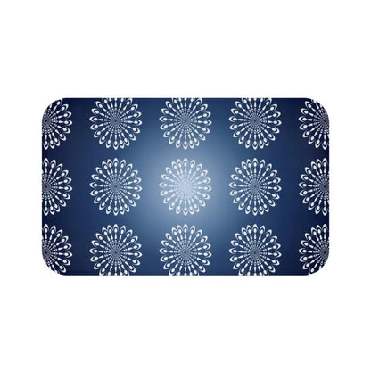 Elevate your Bathroom with a Chic Geometric Bath Mat - 34’’ × 21’’ Home Decor