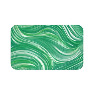 Bath Mat - Wavy Pattern Pre Constructed Soft Design - Dipaliz - Mats & Rugs