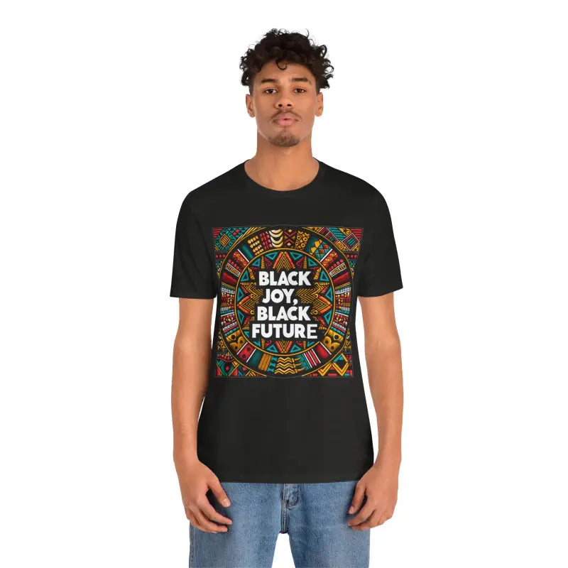 Elevate Black Joy with this Unisex Short Sleeve Tee - Heather / s T-shirt