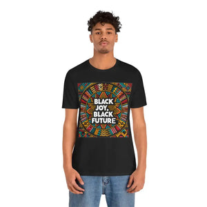Black Joy Short Sleeve Tee - Vibrant Future Celebration - Dipaliz - s - T-shirts