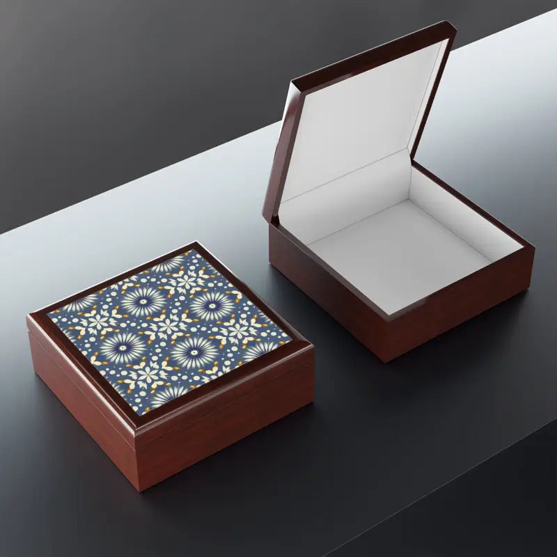 Elevate Your Bling Game With Luxe Geometric Jewelry Box - Box