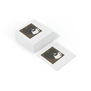 White Coined Napkins - Elegant Party Essential - Dipaliz - Paper