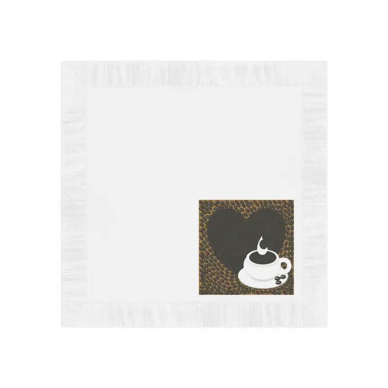 Class Up your Celebration with Elegant White Coined Napkins - Home Decor