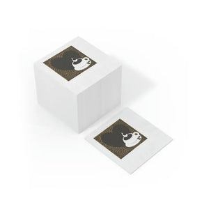 White Coined Napkins - Elegant Party Essential - Dipaliz - Paper