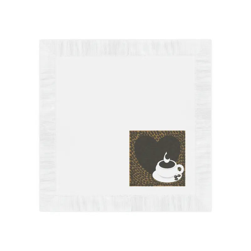 Class Up your Celebration with Elegant White Coined Napkins - Home Decor