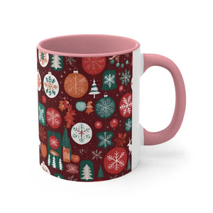 Accent Coffee Mug - Stylish Design Statement - Dipaliz - Pink / 11oz - Mugs