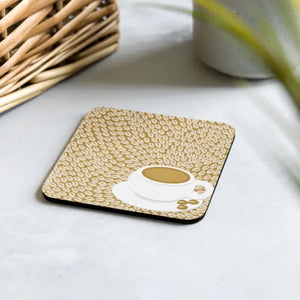 Heat Resistant Coffee Mugs - Double Wall Glass Design - Dipaliz - Coasters